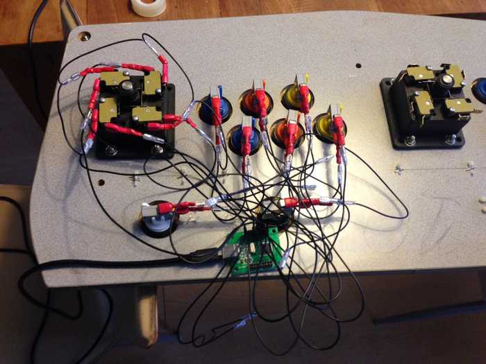 Wiring P1 controls